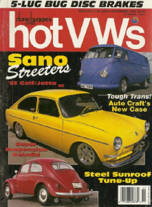 DUNE BUGGIES & HOT VW'S 1993 NOV - SUSPENSION REBUILD, 5-LUG DISC BRAKES